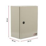 Steel Electrical Junction Box Enclosure – 400 x 300 x 200mm