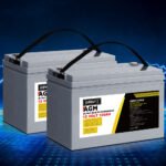 Giantz 120AH AGM Deep Cycle Battery x 2