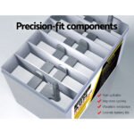 Giantz 75AH AGM Deep Cycle Battery x 2