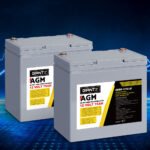 Giantz 75AH AGM Deep Cycle Battery x 2