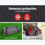 Weisshorn 10cm Self Inflating Double Mattress – Suede Feel, Grey