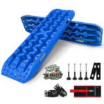 X-BULL Generation 3 Recovery Tracks – Blue x 2 – With Mounting Pins