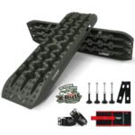 X-BULL Generation 3 Recovery Tracks – Olive Green x 2 – With Mounting Pins
