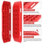 X-BULL Generation 2 Recovery Tracks – Red x 4