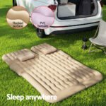 Wiesshorn Inflatable Car Mattress 173 x 130cm – Biege
