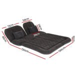 Wiesshorn Inflatable Car Mattress 173 x 130cm – Black