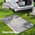 Wiesshorn Inflatable Car Mattress 173 x 130cm – Grey