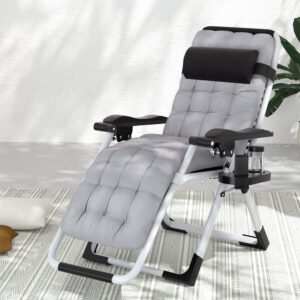 Gardeon Folding Zero Gravity Sun Lounger