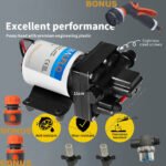 12V High-Pressure Water Pump 70PSI / 11.3L/m