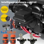 12V High-Pressure Water Pump 70PSI / 11.3L/m