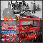 3-Tier Tool Trolley – Blue