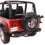 Hollywood Spare Tyre Rack with Jeep Adapter