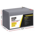 Giantz 12V 15AH Deep Cycle Battery
