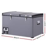 Glacio 100L Dual Compartment Fridge/Freezer 12/24/240V
