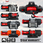 X-Bull 12,000lbs Winch with Steel Cable