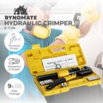 8 Ton Hydraulic Crimping Tool with 9 Dies