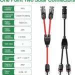 Solar Y Connectors x 2