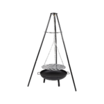 Tripod Cast Iron BBQ Fire Pit