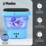 Devanti 4.5L Portable Washing Machine – Blue