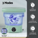 Devanti 8L Portable Washing Machine – Green