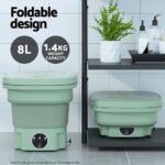 Devanti 8L Portable Washing Machine – Green