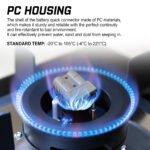 50-amp Anderson-Style Connectors 6AWG x 10