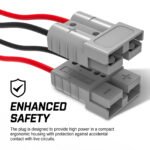 50-amp Anderson-Style Connectors 6AWG x 10