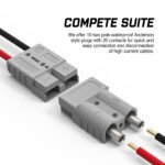 50-amp Anderson-Style Connectors 6AWG x 10