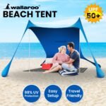 Wallaroo Beach Sunshade 2m X 2m – Blue