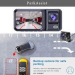 Front and Rear Triple Lens 1080P HD Dash Cam