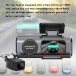4K UHD Dashcam with 64GB Card
