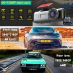 4K UHD Dashcam with 64GB Card