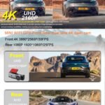 4K UHD Dashcam with 64GB Card