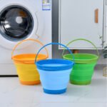 7L Collapsible Silicone Bucket – Green