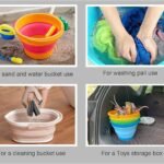 7L Collapsible Silicone Bucket – Green