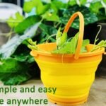 7L Collapsible Silicone Bucket – Green