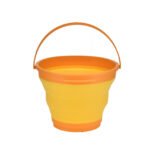 7L Collapsible Silicone Bucket – Orange