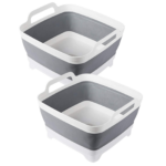 Collapsible Colander Storage Basket x 2