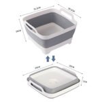 Collapsible Colander Storage Basket x 3