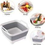 Collapsible Colander Storage Basket x 3