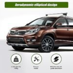 1350mm Lockable Aluminium Universal Roof Rack Cross Rails