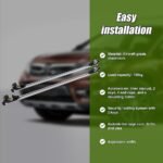 1350mm Lockable Aluminium Universal Roof Rack Cross Rails