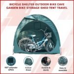 Outdoor Bicycle Storage Tent