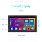 7″ Car Radio with GPS, RDS, WIFI and Rear Camera for Android and CarPlay