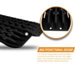 X-BULL Generation 2 Recovery Tracks – Black x 4 – With Mounting Pins