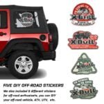 X-BULL Generation 2 Recovery Tracks – Orange x 4 – With Mounting Pins