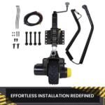 Mini Mover Gen3 12V 550W Electric Motorised Jockey Wheel – Black