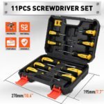 11-Piece Magnetic Screwdriver Set