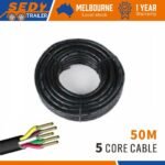 50m x 5-Core Trailer Wire Cable