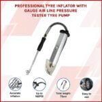 Professional Tyre Inflator with Gauge